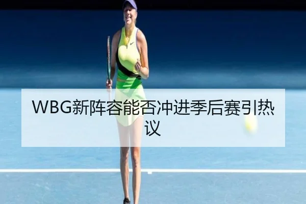 WBG新阵容能否冲进季后赛引热议